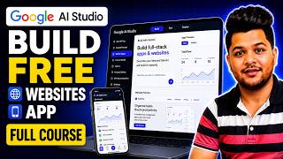Google AI Studio Tutorial – FREE AI Video Generator, Voice & Website Builder 2026
