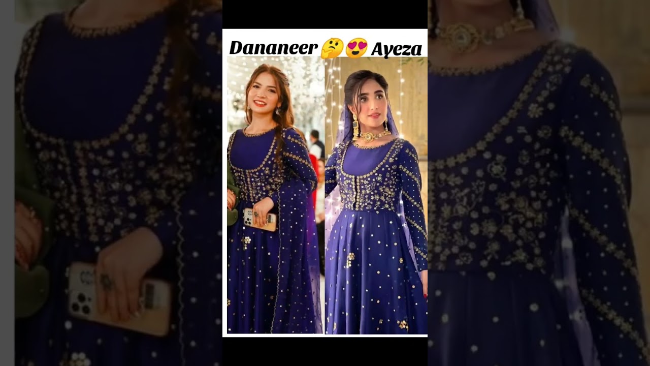 Pakistani actress in same dress 👗