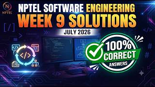 NPTEL Software Engineering Week 9 Assignment Solution | July 2026 | 100% Correct Answers ✅ screenshot 2