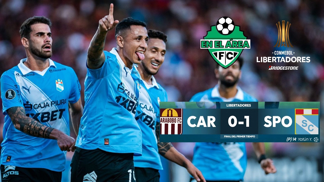 🔴 En vivo | Sporting Cristal vence 1 a 0 al Carabobo │ 🏆 Conmebol Libertadores 2026 - 2do. Tiempo