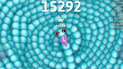 Snake.io AGGRESSIVE BLUE SNAKE SKIN ! Zero to Hero Gameplay!