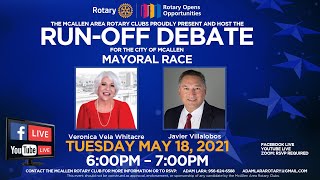McAllen Mayoral Race Run-Off Debate