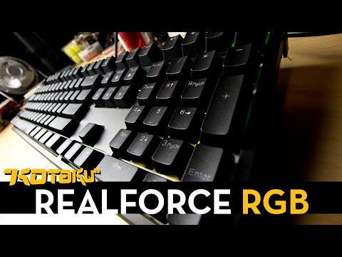 Typing on the Topre Realforce RGB - Typing on the Topre Realforce RGB