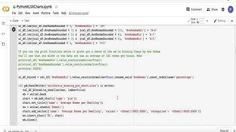 Create a Pie Chart in Excel using Python (in Google Colab)