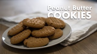 The Best Peanut Butter Cookies Ever (No Egg)