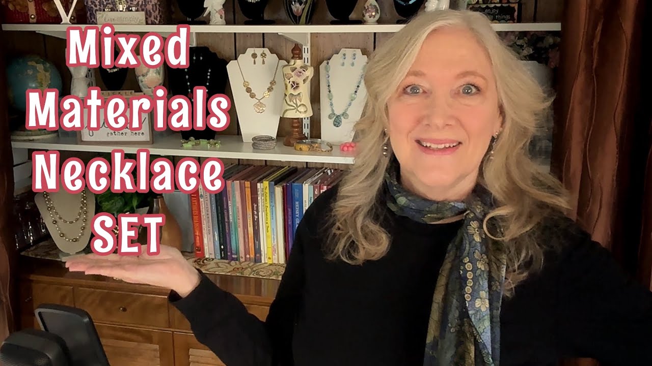 Make UPCYCLED Necklace Earrings Bracelet Set | Jewelry Making DIY Tutorial