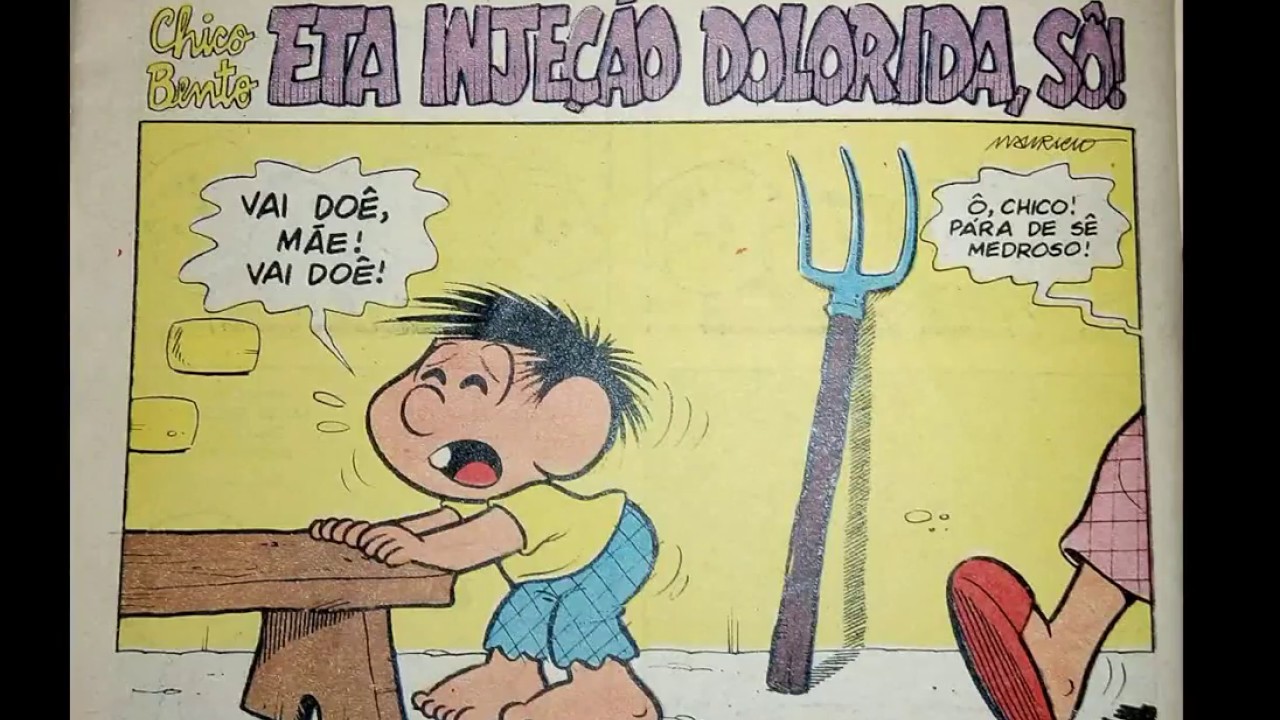 Chico Bento em: Eita, injeção dolorida, sô - gibis antigos