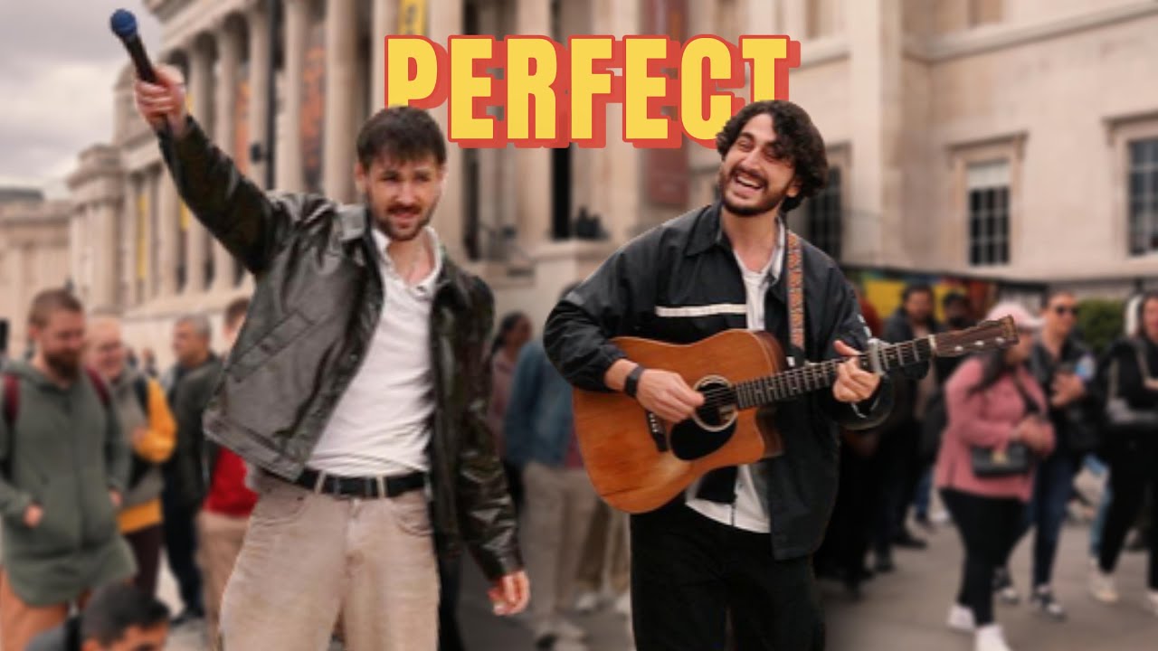 NEVER Thought This Would Happen… But the WHOLE Street Sang With Us 😳 | Ed Sheeran - Perfect