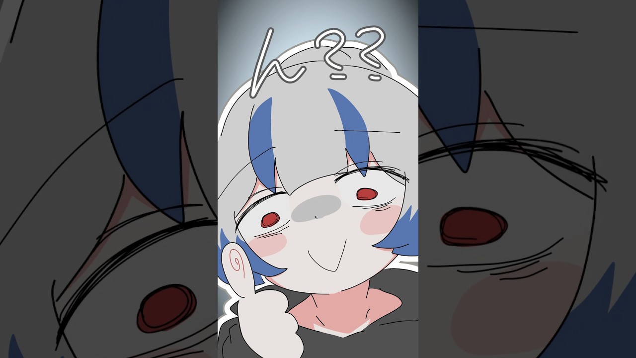 【手書き】こんなに可愛いんだからアップにして #vtuber準備中 #ショートアニメ #ネタ #イラスト #shorts
