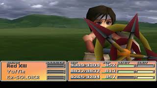 Final Fantasy VII - Damage Overflow Glitch w/ ALL characters screenshot 2