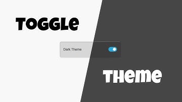 Dark And Light Theme Toggle Animation Using HTML, CSS, and JavaScript