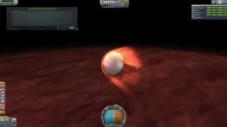 KSP - kOS autonomous Duna rover landing (Curiosity style)