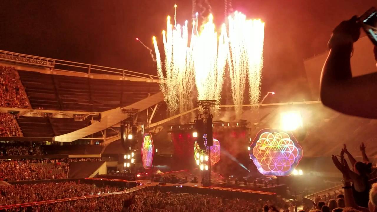 Coldplay at Soldier Field A Head Full Of Dreams YouTube