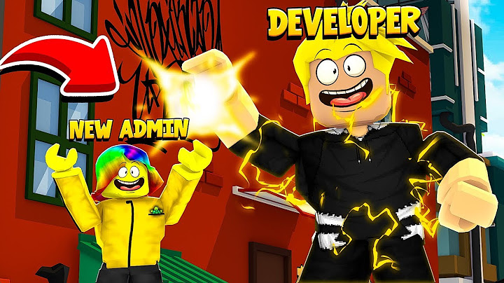 The DEVELOPER gave me the ADMIN MENU and you won't BELIEVE what it does.. (Roblox)