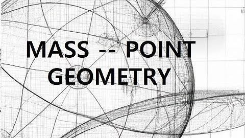 Mass Point Geometry - Concept