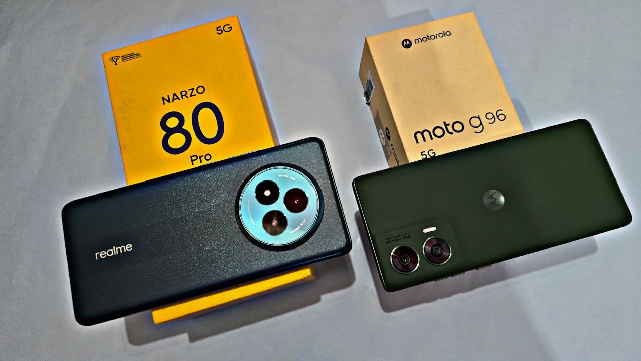 Moto G96 5G vs Realme Narzo 80 Pro 5G - Which Should You Buy ?