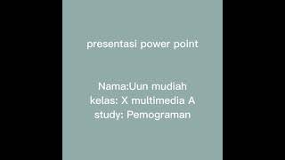 presentasi power point Bab 1 algoritma dan pemograman