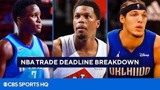 NBA Trade Deadline: Insider talks top landing spots for Kyle Lowry, Victor Oladipo | CBS Sports HQ