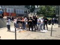 Beautiful Scene: Muslims Pray in Public in a German City (2014) المسلمون يصلون في المدينة الألمانية