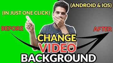 How To Remove Video Background (In One Click) | How To Change Video Background | Tech Brood