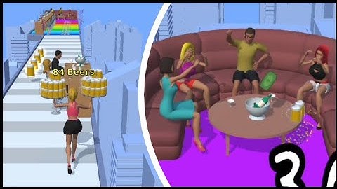 Beer Run 3d 🍺🏃🥃 MAX LEVELS!! All Levels Gameplay Android,iOS New Game