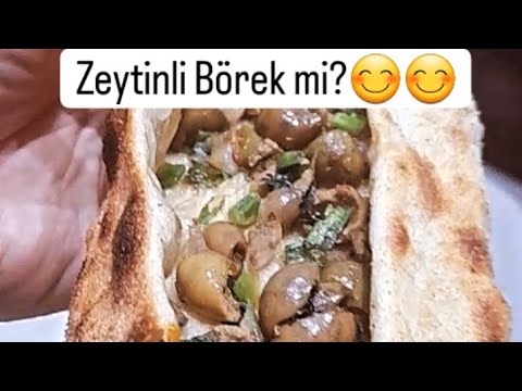 Pideyi Zeytinli Yaptırırsanız Bayılacaksınız????|Zeytinli Börek Tarifi|Gaziantep Yemekleri