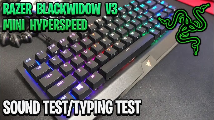 Razer BlackWidow V3 Mini HyperSpeed Review - IGN