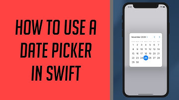 How to use a Date Picker in Swift