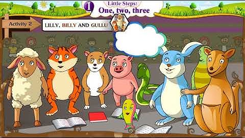 STD 5 SEM 1   LITTLE STEP  1   ACT 2  LILY,BILLY,GULLU