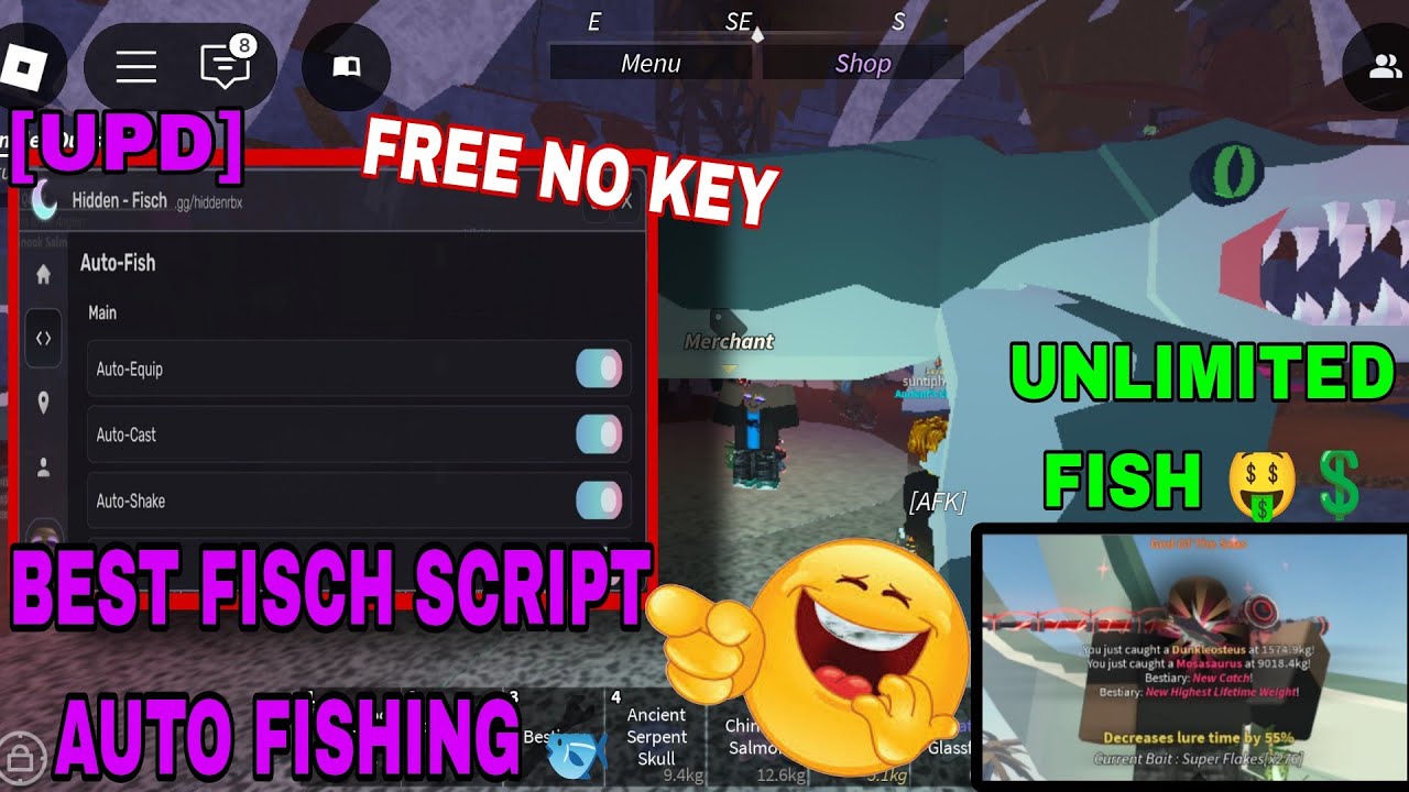 [UPD] Fisch Script Pastebin GUI | Fastest Auto Fish,Fast Dupe Fluxus ...