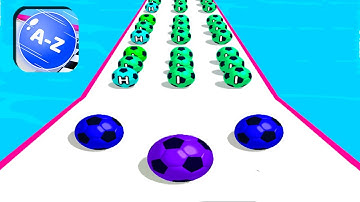 AZ Run Games All Levels Gameplay iOS,Android Walkthrough Mobile Going Ball Alltrailer Max LVL UVNBCA