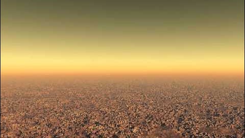 Test with Vue 8: Flight to a desert-planet