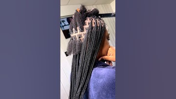 Learn how to braid |knotless braids tutorial | #shorts #cute #tutorial #diy