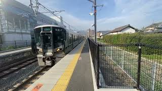 和歌山線227系1000番台普通和歌山行き　　岩出到着！