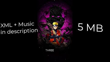 MONTAGEM _ AMEDRONTADORA 😎🔥 || NEW XML FILE 🎟️🦋 || NEW TREND XML 👀💥 || ‎@Herox12-edit || #xml #music