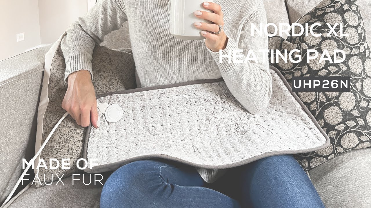 Nordic Lux XL Faux Fur Heating Pad UHP26N | Beurer