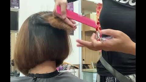 Hướng dẫn cắt tóc bob đẹp đơn giản