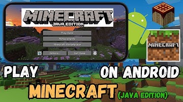 Play Minecraft Java Edition on Android | Best Way To Play Minecraft Java Edition (Pojav Launcher)