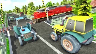 Railroad Tractor Traffic SIM - Best Android Gameplay screenshot 3