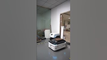 300KG fly boat AGV AMR climb slope real video #robotchassis #deliveryrobot#amr #agv #agvrobot