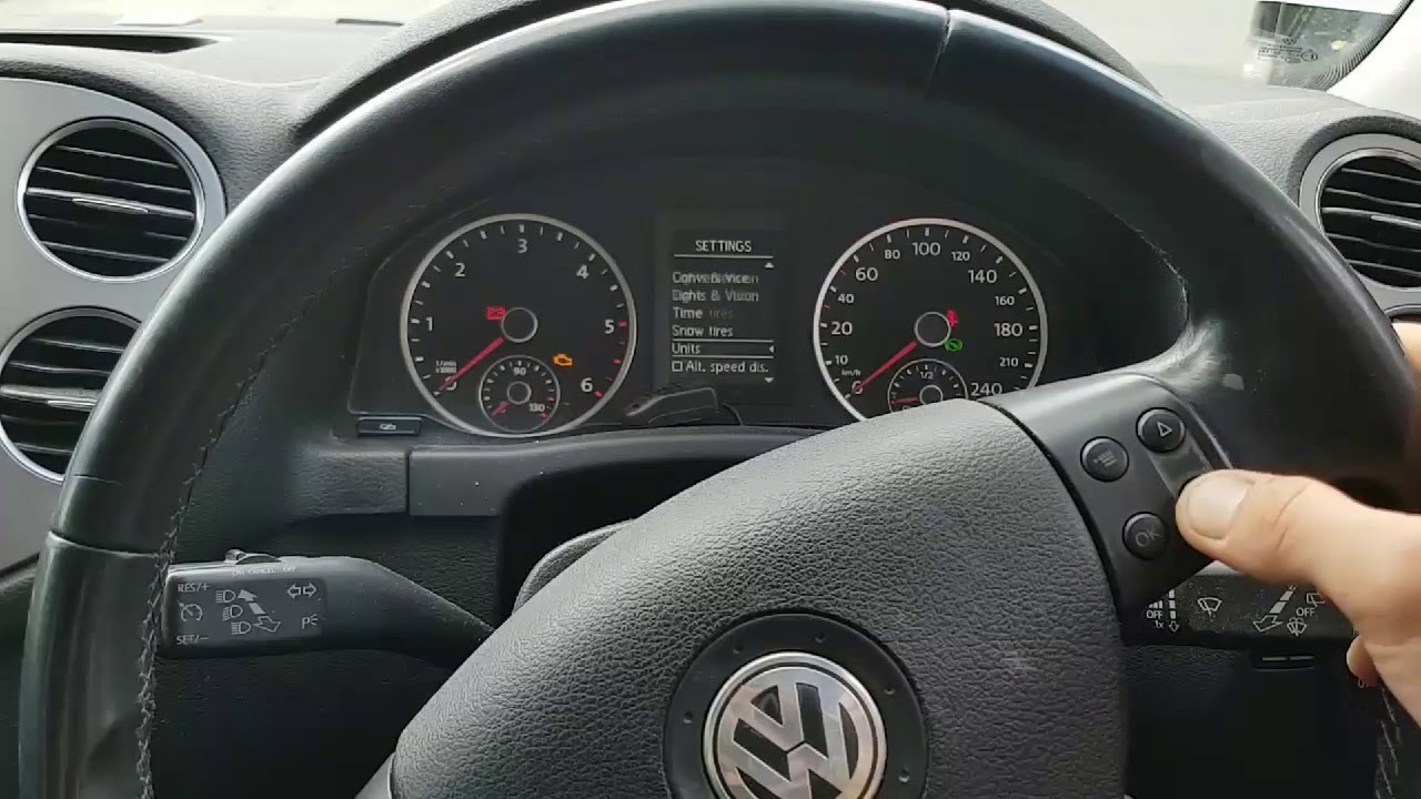Vw Touareg 2007-2010 service reset - YouTube