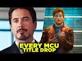 Which MCU Movie Says Its Title the Soonest? image