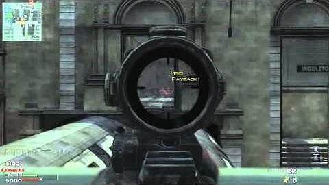 E7ROR - MW3 - MSR ACOG Gameplay 2/3