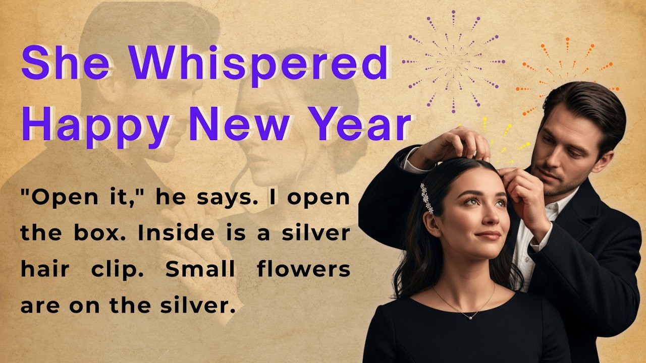 She Whispered Happy New Year | Learn English Through Story Level 2 | Graded Reader (B1 | B2)