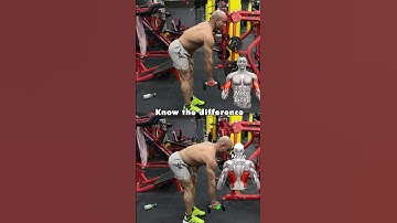 “Dumbbell Row Form: Biceps vs Lats Activation | Know the Difference”#shorts #fitness #motivation