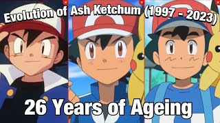 Evolution of Ash Ketchum (1997 - 2023)