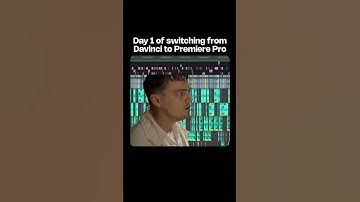 Switching from Danvinci to Premiere was a nightmare #davinciresolve #videoediting #premierepro