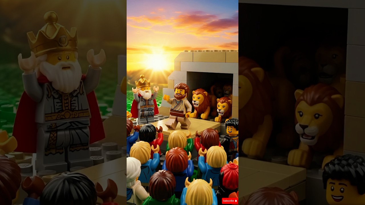 Daniel in the Lion’s Den – LEGO Bible Animation 