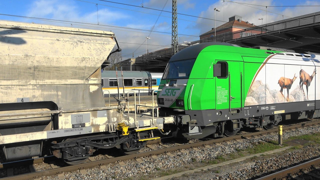 Regensburg Hbf💪🏻Tolle lange Güterzüge, FLIXTRAIN m. Kupfer, SETG m. Tieren, FoxRail, Retrack, & mehr