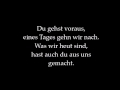 Santiano - Die letzte Fahrt (Lyrics)